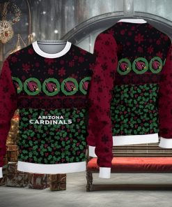 Arizona Cardinals Fans Pattern Holiday Knitted Christmas Sweater