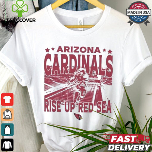 Arizona Cardinals Gameday Rise Up Red Sea Vintage Stadium Shirt