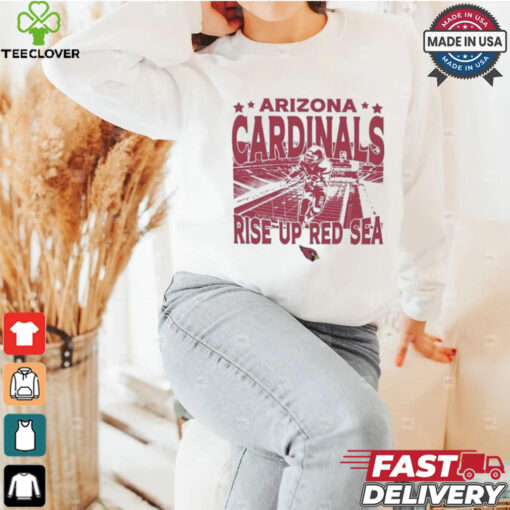 Arizona Cardinals Gameday Rise Up Red Sea Vintage Stadium Shirt