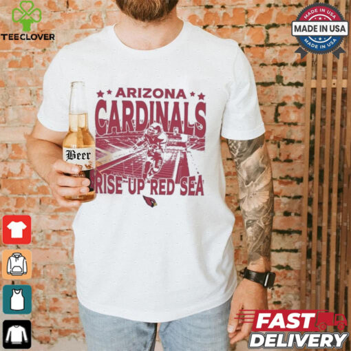 Arizona Cardinals Gameday Rise Up Red Sea Vintage Stadium Shirt