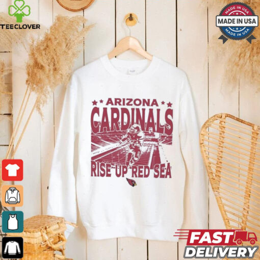 Arizona Cardinals Gameday Rise Up Red Sea Vintage Stadium Shirt