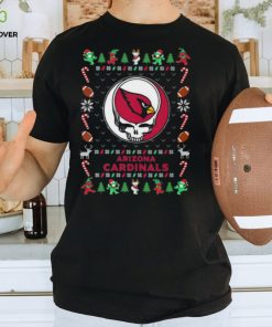 Arizona Cardinals Gratefull Dead Ugly Christmas Shirt