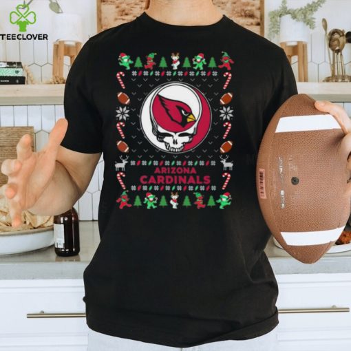 Arizona Cardinals Gratefull Dead Ugly Christmas Shirt