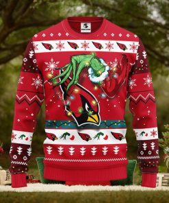 Arizona Cardinals Grinch Christmas Ugly Sweater