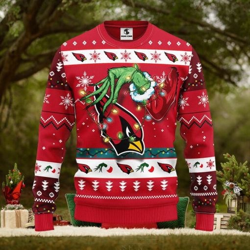 Arizona Cardinals Grinch Christmas Ugly Sweater
