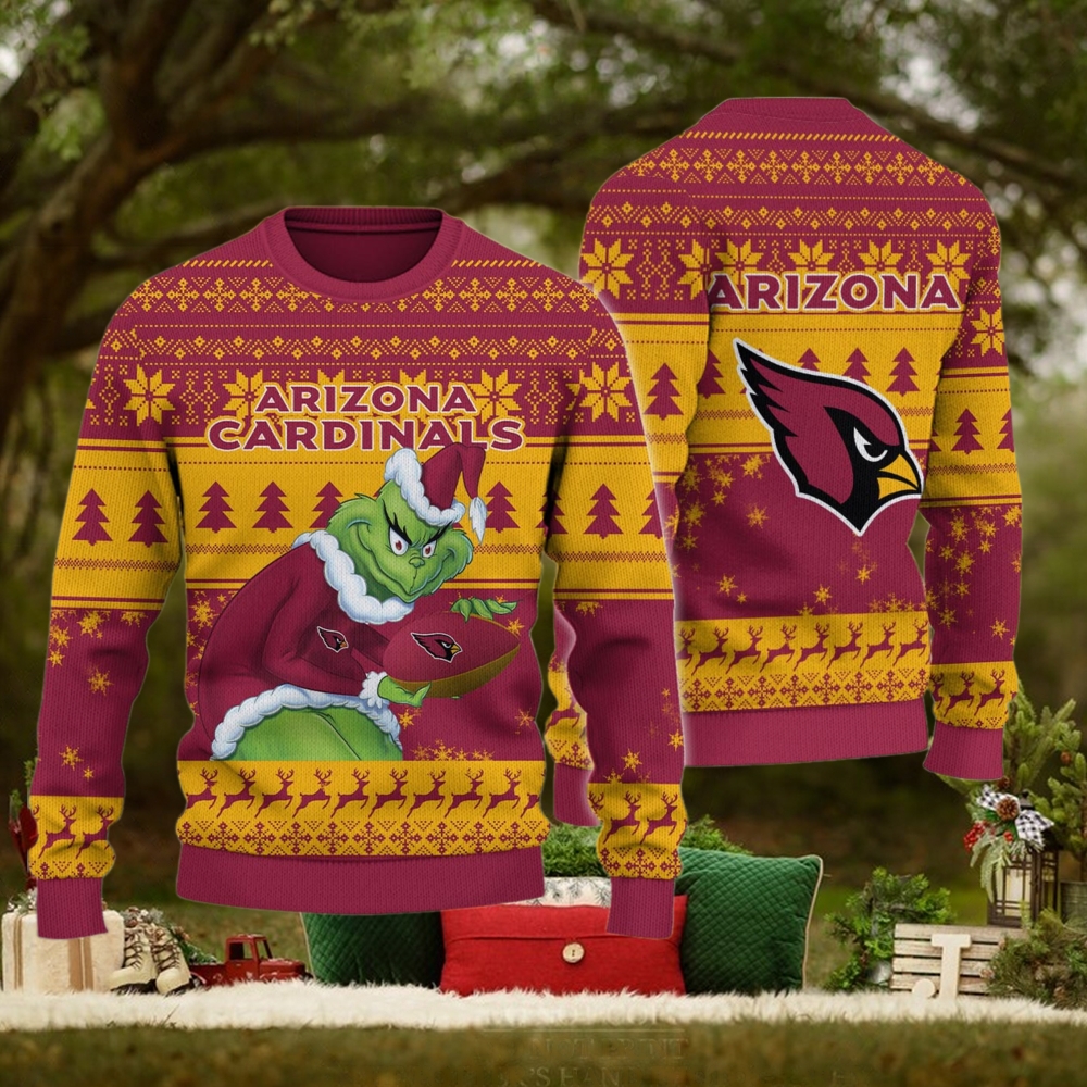 Arizona Cardinals Grinch Ugly Christmas Sweater Arizona Cardinals Grinch Ugly Christmas Sweater