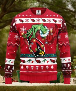 Arizona Cardinals Grinch Xmas Ugly Christmas Sweater Best Christmas Gift Ideas