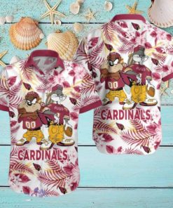 Arizona Cardinals Hawaiian Shirt Taz and Bugs For NFL Team