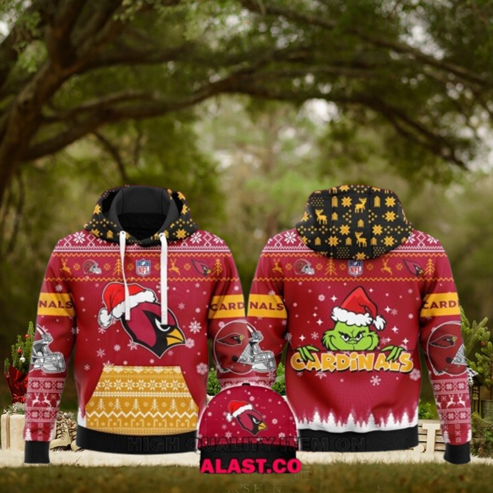 Arizona Cardinals Merry Christmas Ugly Hoodie Sweatshirt Arizona Cardinals Merry Christmas Ugly Hoodie Sweatshirt