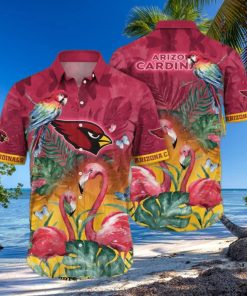 Arizona Cardinals NFL Floral Classic Full Printing Hawaiian Shirt