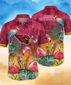 Arizona Cardinals NFL Floral Classic Full Printing Hawaiian Shirt