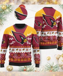 Arizona Cardinals NFL Football Team Logo Symbol 3D Ugly Christmas Sweater Shirt Apparel For Men And Women On Xmas Days