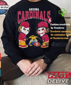 Arizona Cardinals NFL Halloween Peeing Funny Shirt