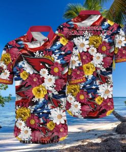 Arizona Cardinals NFL Independence Day Full Printed Hawaiian Shirt