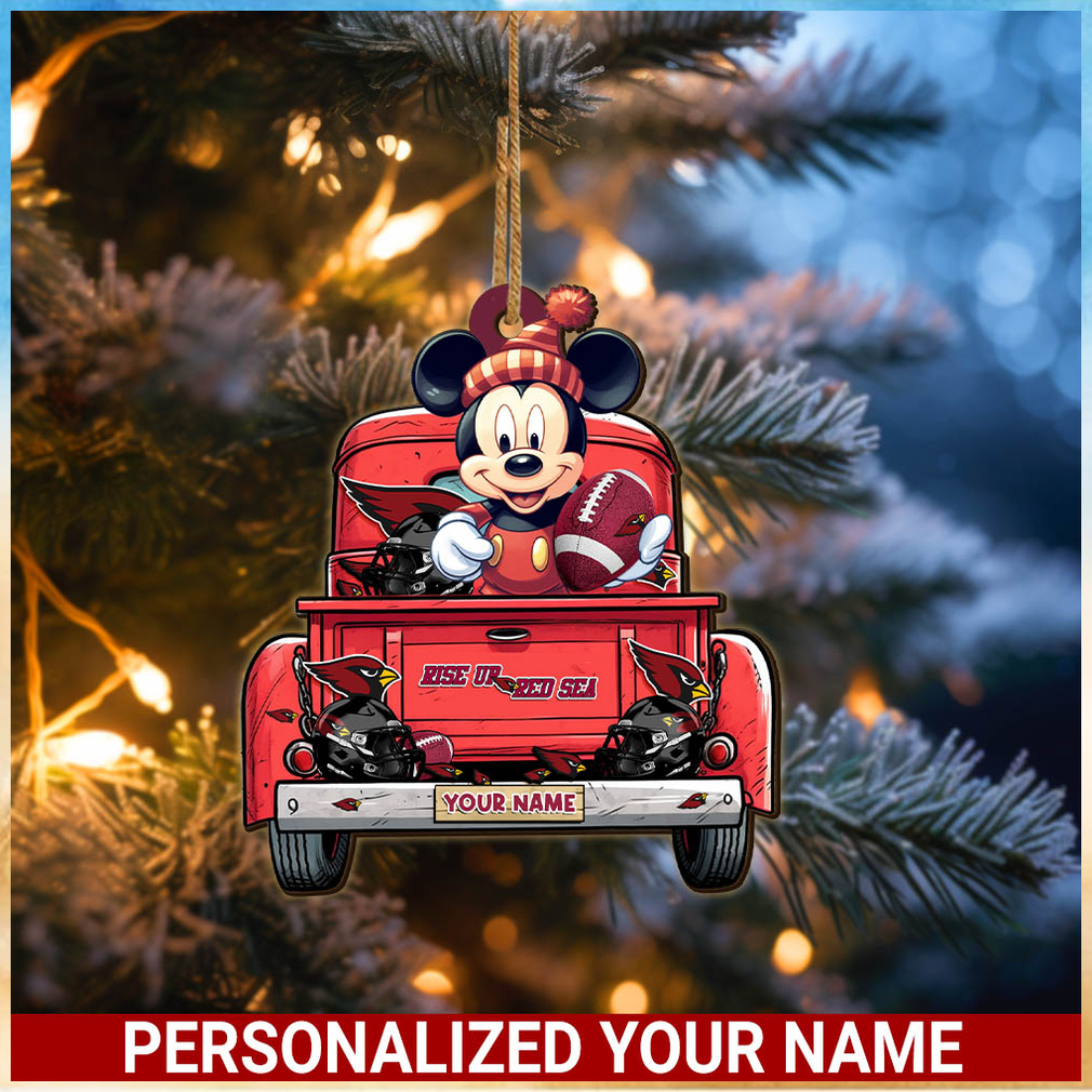 Arizona Cardinals NFL Mickey Ornament Personalized Your Name SP12102331ID05 Arizona Cardinals NFL Mickey Ornament Personalized Your Name SP12102331ID05