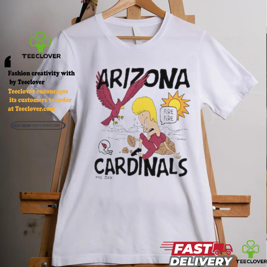 Arizona Cardinals NFL x Homage x Beavis and Butt Head Unisex Tri Blend T Shirt Arizona Cardinals NFL x Homage x Beavis and Butt Head Unisex Tri Blend T Shirt