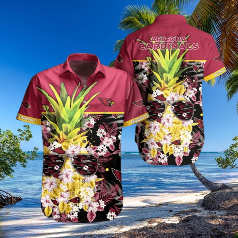 Arizona Cardinals Pineapple Hawaiian Shirt Arizona Cardinals Pineapple Hawaiian Shirt