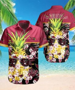 Arizona Cardinals Pineapple Hawaiian Shirt