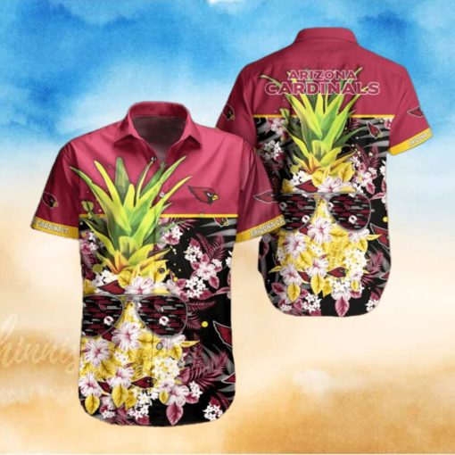 Arizona Cardinals Pineapple Hawaiian Shirt