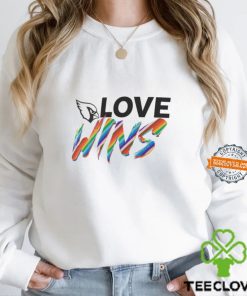 Arizona Cardinals Pride Love Wins 2024 Shirt