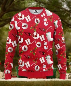 Arizona Cardinals Santa Claus Snowman Christmas Ugly Sweater Sport Christmas Gift Ideas