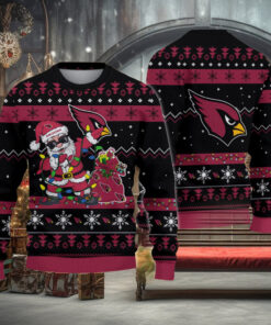 Arizona Cardinals Santa Claus Ugly Christmas Sweater