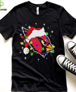 Arizona Cardinals Santa hat Christmas shirt 3 Arizona Cardinals Santa hat Christmas shirt
