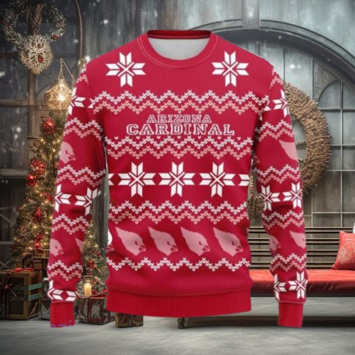 Arizona Cardinals Ugly Christmas Sweater 3D Gift For Fans