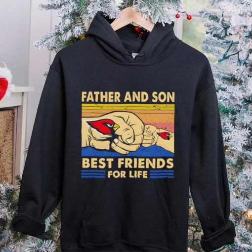 Arizona Cardinals father and son best friends for life logo Vintage hoodie, sweater, longsleeve, shirt v-neck, t-shirt