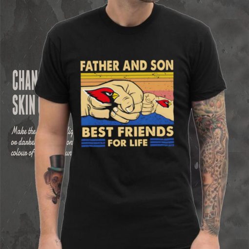 Arizona Cardinals father and son best friends for life logo Vintage hoodie, sweater, longsleeve, shirt v-neck, t-shirt