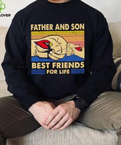 Arizona Cardinals father and son best friends for life logo Vintage hoodie, sweater, longsleeve, shirt v-neck, t-shirt