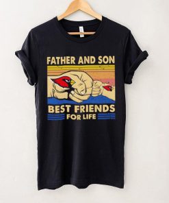 Arizona Cardinals father and son best friends for life logo Vintage hoodie, sweater, longsleeve, shirt v-neck, t-shirt