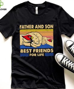 Arizona Cardinals father and son best friends for life logo Vintage hoodie, sweater, longsleeve, shirt v-neck, t-shirt