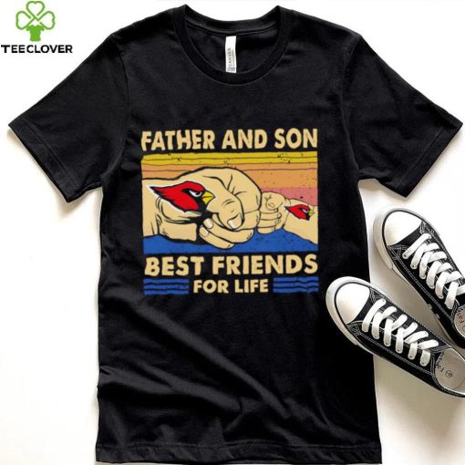 Arizona Cardinals father and son best friends for life logo Vintage hoodie, sweater, longsleeve, shirt v-neck, t-shirt