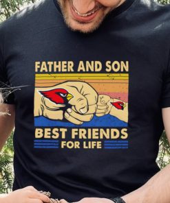 Arizona Cardinals father and son best friends for life logo Vintage hoodie, sweater, longsleeve, shirt v-neck, t-shirt