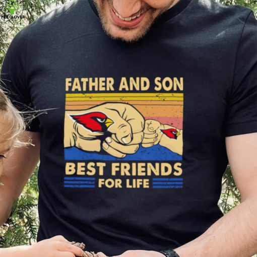 Arizona Cardinals father and son best friends for life logo Vintage hoodie, sweater, longsleeve, shirt v-neck, t-shirt