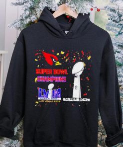 Arizona Cardinals football Super Bowl Champions Las Vegas 2024 logo hoodie, sweater, longsleeve, shirt v-neck, t-shirt