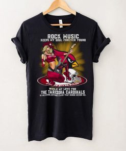 Arizona Cardinals rock music keep my soul forever young shirt