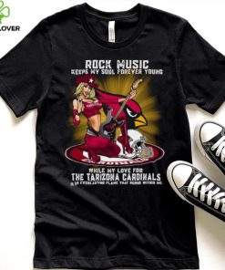 Arizona Cardinals rock music keep my soul forever young hoodie, sweater, longsleeve, shirt v-neck, t-shirt