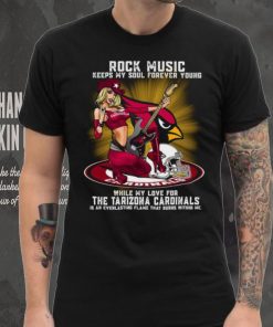 Arizona Cardinals rock music keep my soul forever young hoodie, sweater, longsleeve, shirt v-neck, t-shirt