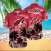 Arizona Coyotes NHL Flower 3D Full Printing Hawaiian Shirt