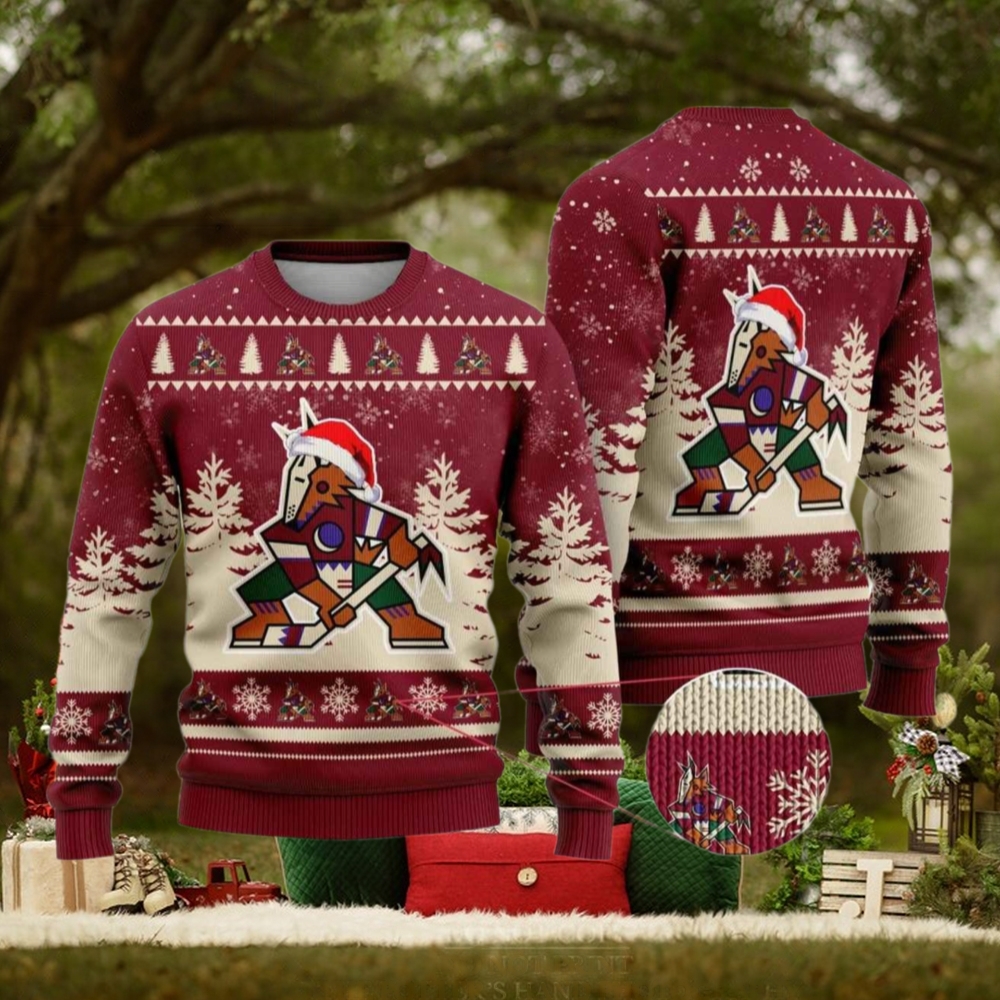 Arizona Coyotes Sweater, NHL Merch, Christmas Vacation Gift Idea Arizona Coyotes Sweater, NHL Merch, Christmas Vacation Gift Idea