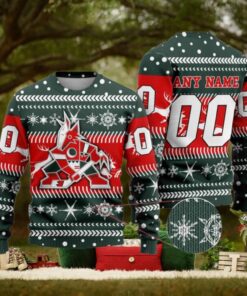 Arizona Coyotes Sweater, Personalized NHL Xmas Apparel for Funny Gifts