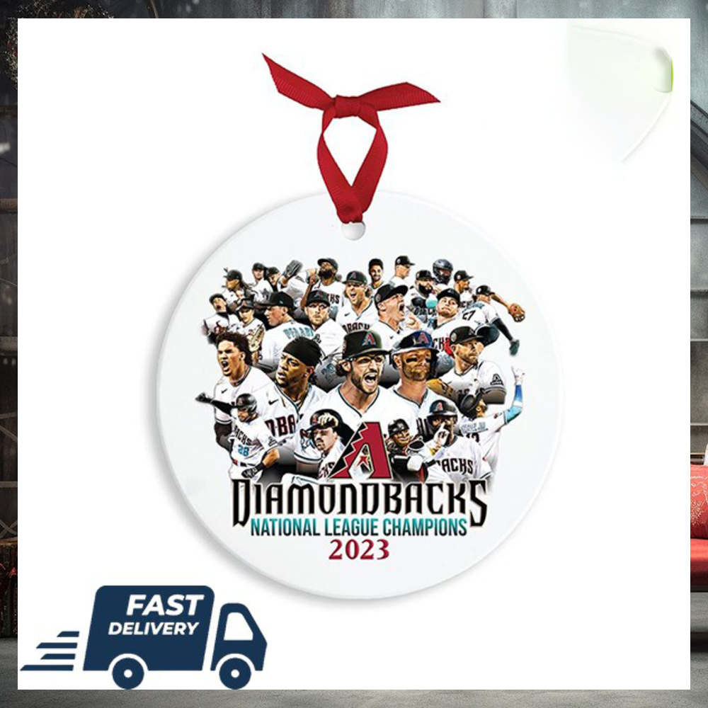 Arizona Diamondbacks 2023 NL Champions MLB Christmas Tree Decorations Xmas Ornament Arizona Diamondbacks 2023 NL Champions MLB Christmas Tree Decorations Xmas Ornament
