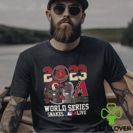 Arizona Diamondbacks 2023 d backs World Series snakes alive mascot shirt