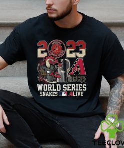 Arizona Diamondbacks 2023 d backs World Series snakes alive mascot shirt