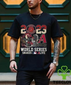 Arizona Diamondbacks 2023 d backs World Series snakes alive mascot shirt