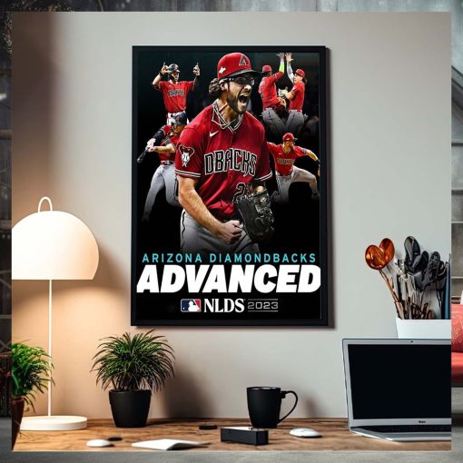 Arizona Diamondbacks Advance To 2023 MLB NLDS Embrace The Chaos Home Decor Poster Canvas