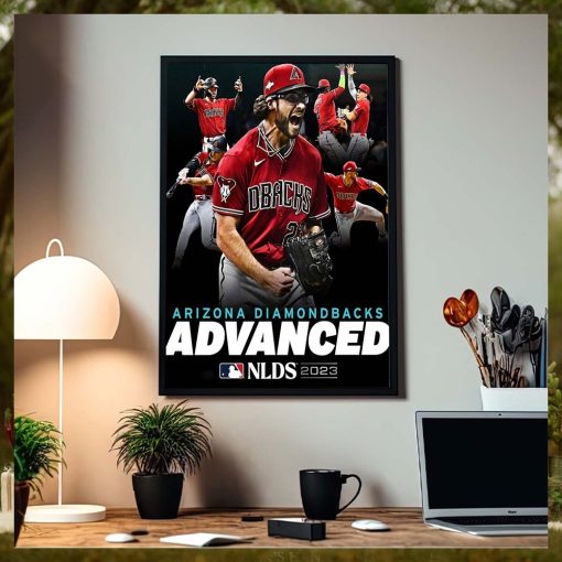Arizona Diamondbacks Advance To 2023 MLB NLDS Embrace The Chaos Home Decor Poster Canvas