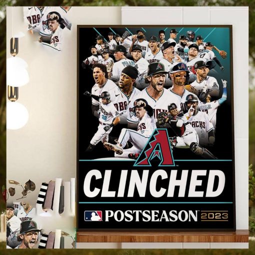 Arizona Diamondbacks Are Back In The MLB Postseason 2023 Home Decor Poster Canvas